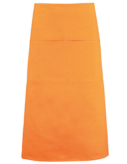 Long Superwash® 60º Bar Apron Unisex-Orange