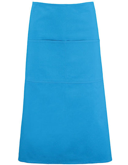 Long Superwash® 60º Bar Apron Unisex-Türkis