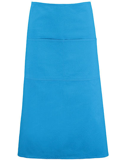 Long Superwash® 60º Bar Apron Unisex-Türkis