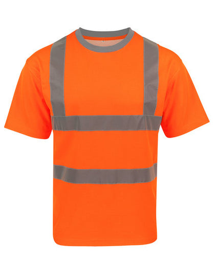 Heavy Duty Polycotton Hi-Vis T-Shirt Barcelona - einzelne Orange