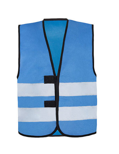 Kids´ Hi-Vis Functional Safety Vest Aarhus - Blau