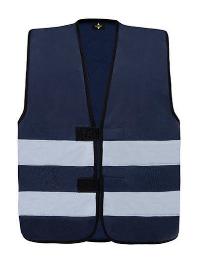 Kids´ Hi-Vis Functional Safety Vest Aarhus - Marine