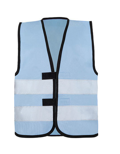 Kids´ Hi-Vis Functional Safety Vest Aarhus - Himmelblau
