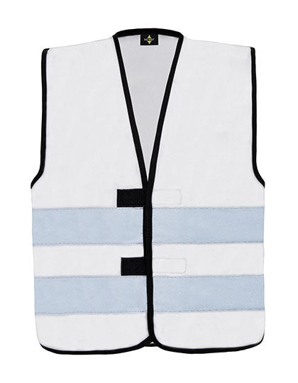 Kids´ Hi-Vis Functional Safety Vest Aarhus - Weiss