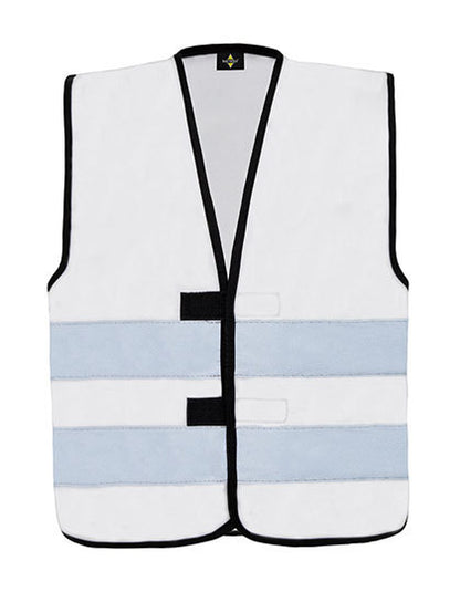 Kids´ Hi-Vis Functional Safety Vest Aarhus - Weiss