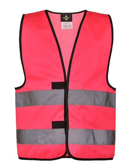 Kids´ Hi-Vis Safety Vest Aarhus - Neonrosa