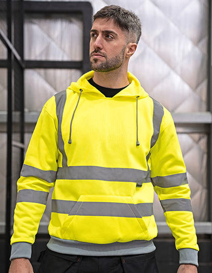 Hi-Vis Workwear Hoody Cork  -einzelnes Gelb