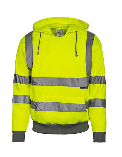Hi-Vis Workwear Hoody Cork - Signalgelb