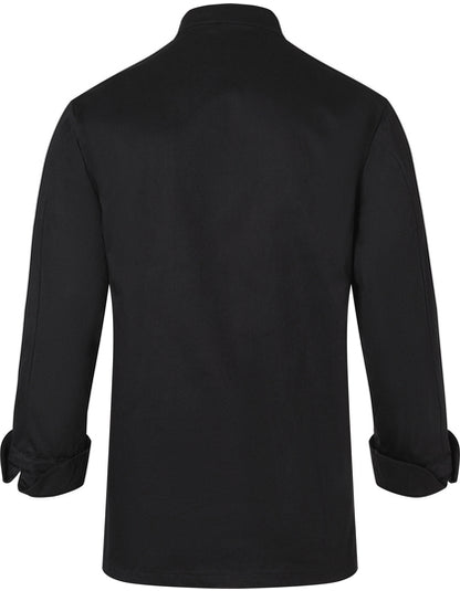 Kochjacke Basic - Schwarz (ca. Pantone 419C )