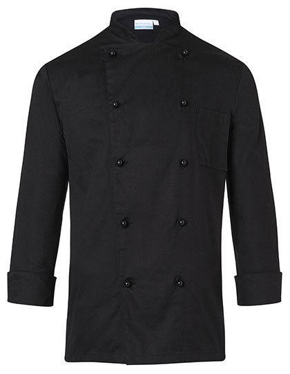 Kochjacke Basic - Schwarz (ca. Pantone 419C )
