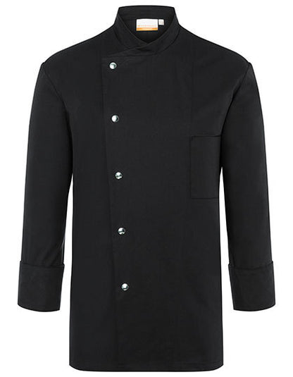 Kochjacke Lars - Schwarz (ca. Pantone 419C )