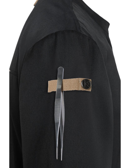 Kochjacke Green-Generation - Schwarz (ca. Pantone 419C )