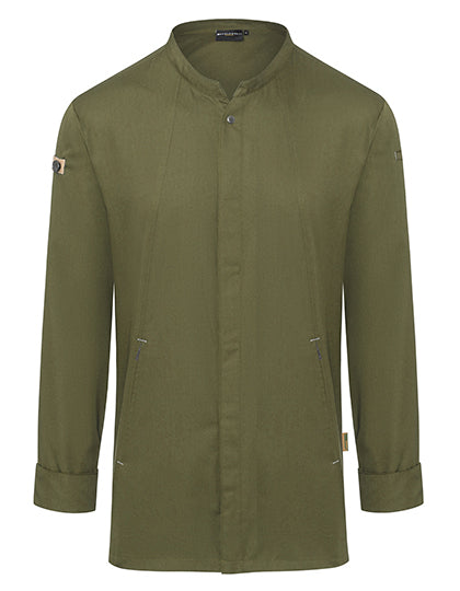 Kochjacke Green-Generation - Moosgrün (ca. Pantone 7764C)