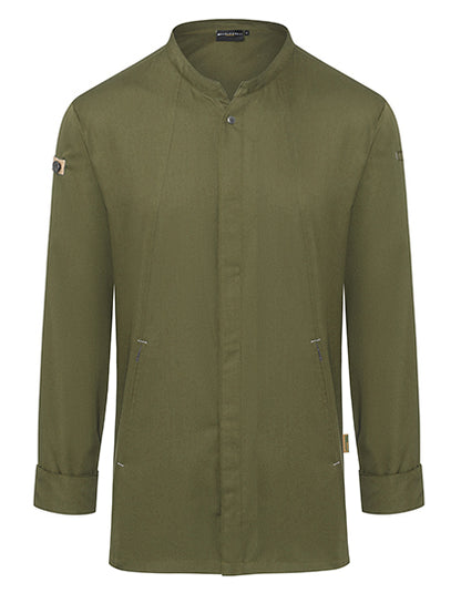 Kochjacke Green-Generation - Moosgrün (ca. Pantone 7764C)