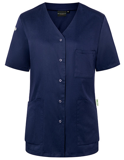 Kurzarm Damenkasack Essential-Marine