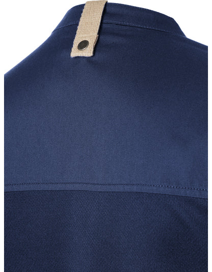 Damenkochjacke Green-Generation - Stahlblau (ca. Pantone 2380C)