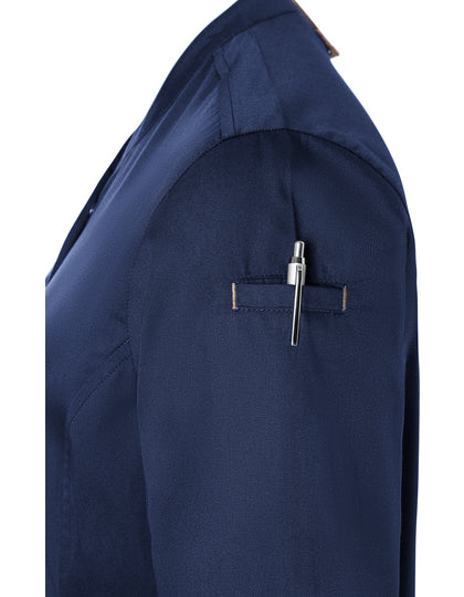 Damenkochjacke Green-Generation - Stahlblau (ca. Pantone 2380C)