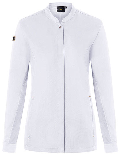 Damenkochjacke Green-Generation - Weiss