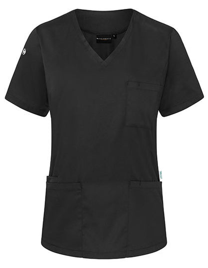 Damen-Schlupfkasack Essential-Schwarz