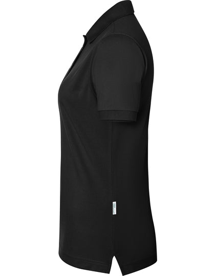 Damen Workwear Poloshirt Modern-Flair - Schwarz (ca. Pantone 419C )