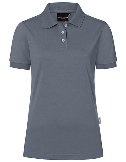 Damen Workwear Poloshirt Modern-Flair - Anthrazit (ca. Pantone 7540C)