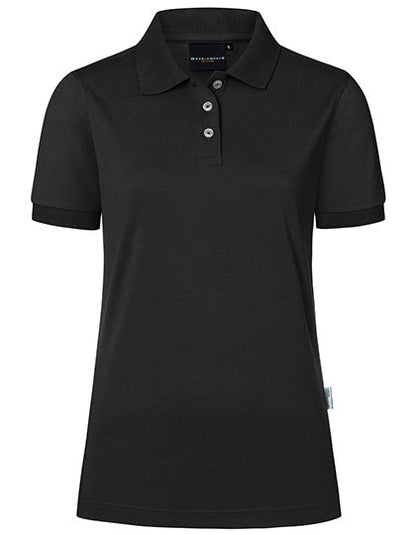 Damen Workwear Poloshirt Modern-Flair - Schwarz (ca. Pantone 419C )