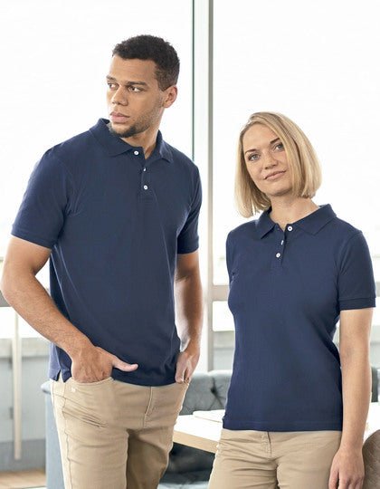 Herren Workwear Poloshirt Modern-Flair - Weiss