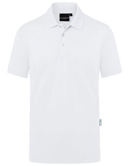 Herren Workwear Poloshirt Modern-Flair - Weiss