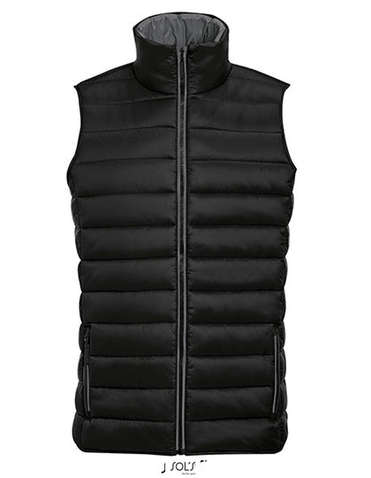 Men´s Lightweight Bodywarmer Wave - Schwarz