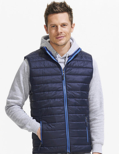 Men´s Lightweight Bodywarmer Wave - Schwarz