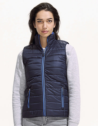 Women´s Lightweight Bodywarmer Wave - Marine