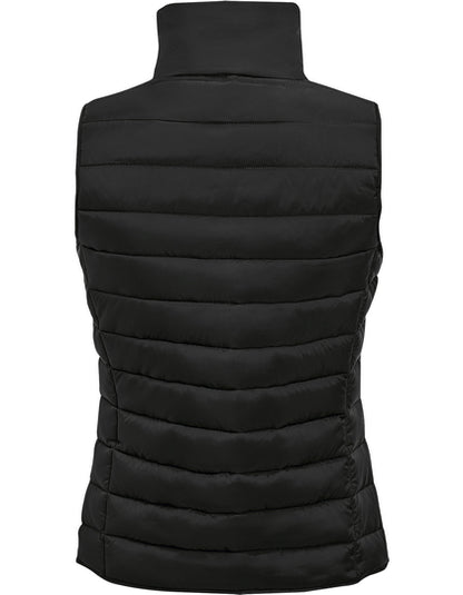 Women´s Lightweight Bodywarmer Wave - Schwarz