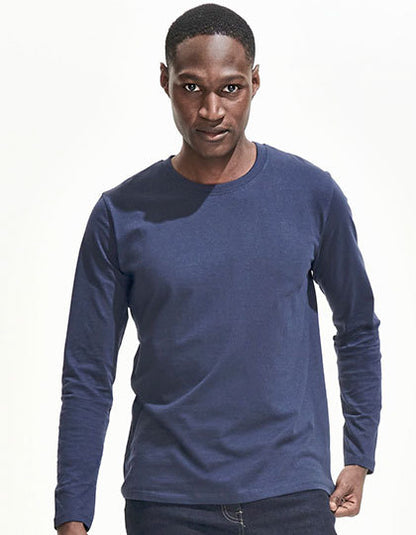 Men´s Long Sleeve T-Shirt Imperial - Rot