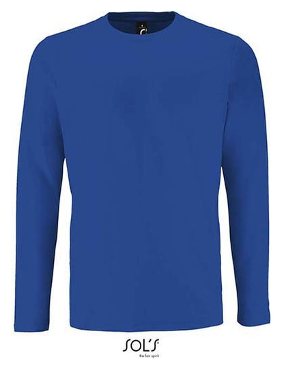 Men´s Long Sleeve T-Shirt Imperial - Königsblau 241