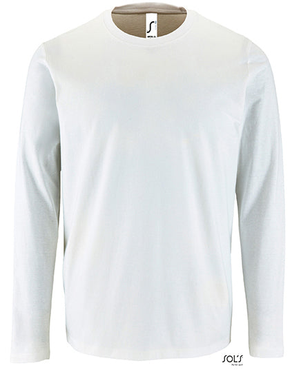 Men´s Long Sleeve T-Shirt Imperial - Weiss