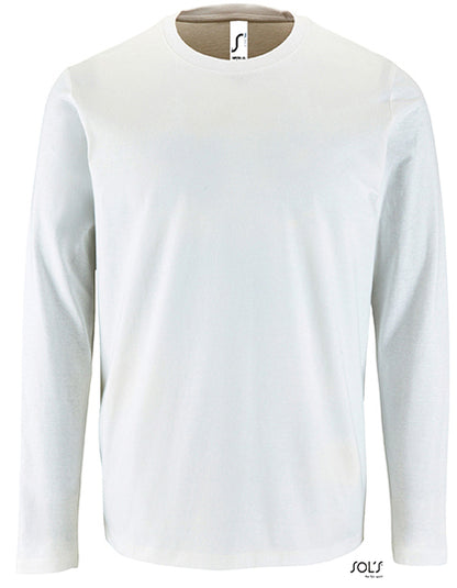 Men´s Long Sleeve T-Shirt Imperial - Weiss