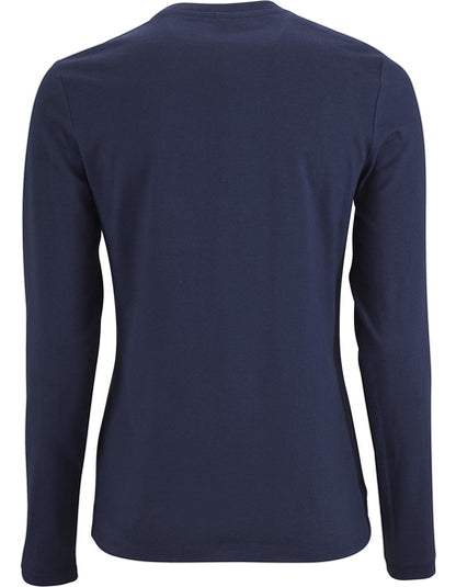 Women´s Long Sleeve T-Shirt Imperial - Französische Marine