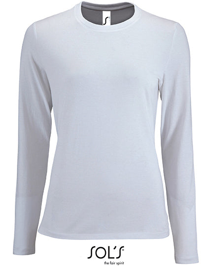 Women´s Long Sleeve T-Shirt Imperial - Weiss