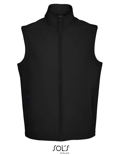 Men´s Race Bodywarmer Softshell - Schwarz