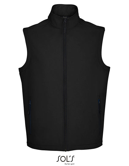 Men´s Race Bodywarmer Softshell - Schwarz