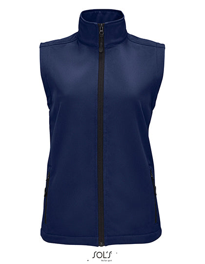 Women´s Race Bodywarmer Softshell - Französische Marine