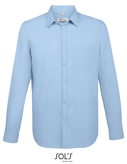 Men´s Baltimore Fit Shirt-Himmelblau