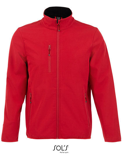 Men´s Softshell Jacket Radian - Pfefferrot