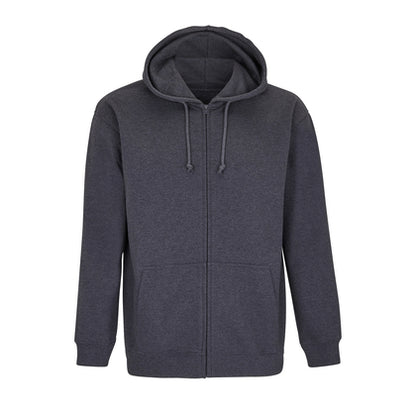 Unisex Full-Zip Hoodie Carter - Anthrazit Melange
