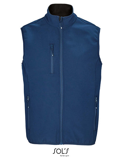 Men´s Falcon Zipped Softshell Bodywarmer - Abgrundblau