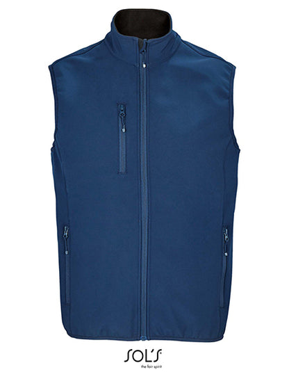 Men´s Falcon Zipped Softshell Bodywarmer - Abgrundblau