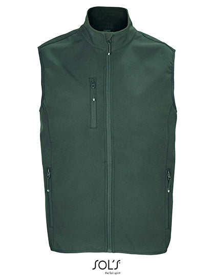 Men´s Falcon Zipped Softshell Bodywarmer - Waldgrün