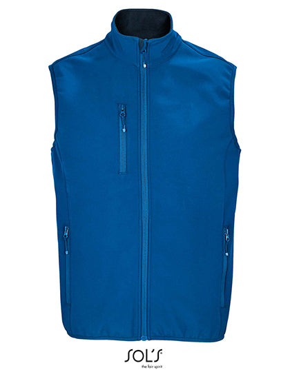 Men´s Falcon Zipped Softshell Bodywarmer - Königsblau 241