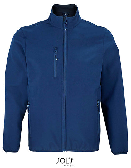 Men´s Falcon Zipped Softshell Jacket - Abgrundblau