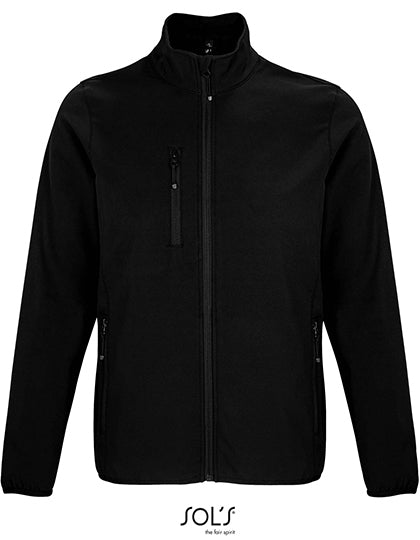 Men´s Falcon Zipped Softshell Jacket - Schwarz